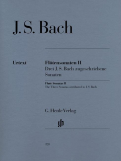 Bach: Sonater 2 fl+pi i gruppen Noter & böcker / Flöjt / Flöjt med pianoackompanjemang hos musikskolan.se (HN328)