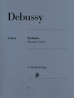 Debussy: Préludes Premier Livre i gruppen Noter & böcker / Piano/Keyboard / Klassiska noter hos musikskolan.se (HN383)