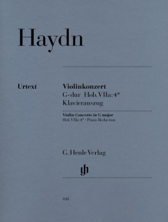 Haydn: Violinkonsert G-dur Vi+pi i gruppen Noter & böcker / Violin / Klassiska noter hos musikskolan.se (HN448)
