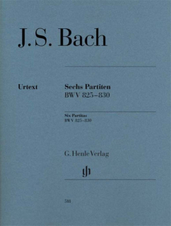 Bach: Sechs Partiten BWV 825-830 för piano i gruppen Noter & böcker / Piano/Keyboard / Klassiska noter hos musikskolan.se (HN518)