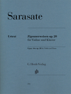 Sarasate: Zigeunerweisen op. 20 für Violine und Klavier i gruppen Noter & böcker / Violin / Klassiska noter hos musikskolan.se (HN573)