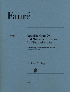 Fauré: Fantaisie op 79 + Morceau de lecture Fl+Pi i gruppen Noter & böcker / Flöjt / Flöjt med pianoackompanjemang hos musikskolan.se (HN580)