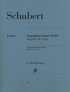 Schubert: Arpeggionesonate D 821 för viola i gruppen Noter & böcker / Viola / Klassiska noter hos musikskolan.se (HN612)
