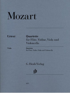Mozart: Flöjtkvartetter Flöjt+Stråkstämmor i gruppen Noter & böcker / Flöjt / Flöjt med stråkinstrument hos musikskolan.se (HN635)