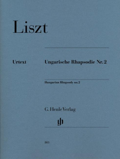 Liszt: Ungarische Rhapsodie Nr 2 i gruppen Noter & böcker / Piano/Keyboard / Klassiska noter hos musikskolan.se (HN803)