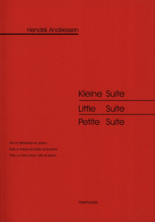 Andriessen: Kleine Suite i gruppen Noter & böcker / Flöjt / Flöjt med pianoackompanjemang hos musikskolan.se (HU1217)