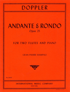 Doppler: Andante & Rondo Op 25 (Rampal) /2fl+p i gruppen Noter & böcker / Flöjt / Duetter - 2 flöjter / 2 flöjter+piano hos musikskolan.se (IMC2640)