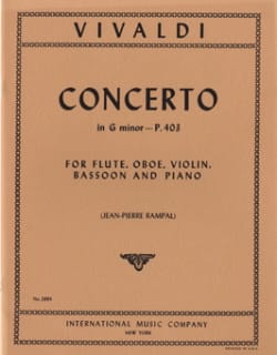 Vivaldi: Concerto In G Minor Rv 105 i gruppen Noter & böcker / Kammarensemble hos musikskolan.se (IMC2884)