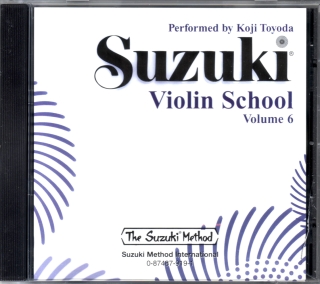 Suzuki Violin 6 (CD) i gruppen Noter & böcker / Violin / Spelskolor hos musikskolan.se (IMP4962A)