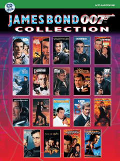 James Bond 007 Collection Asax+CD i gruppen Noter & böcker / Saxofon / Playalong för saxofon hos musikskolan.se (IMP9167A)