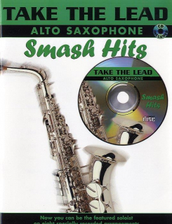 Take the lead-Smash Hits /Altsax + CD i gruppen Noter & böcker / Saxofon / Playalong för saxofon hos musikskolan.se (IMP9403A)