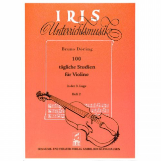 Döring: 100 tägliche Studien 2 i gruppen Noter & böcker / Violin / Klassiska noter hos musikskolan.se (IRIS1038)