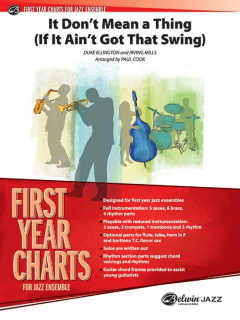 Ellington, arr. Paul Cook: It Don't Mean a Thing (If It Ain't Got That Swing) för Jazz Ensemble i gruppen Noter & böcker / Blåsorkester / Blåsorkester, Concert band etc hos musikskolan.se (JE9844)