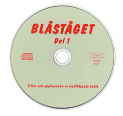 CD till Blåståget 1 i gruppen Noter & böcker / Blåsorkester / Blåståget / Blåståget Del 1 hos musikskolan.se (JUM116)