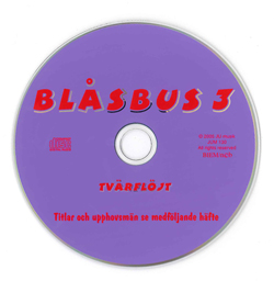 CD till Blåsbus 3 Tvärflöjt i gruppen Noter & böcker / Flöjt / Spelskolor, etyder och övningar hos musikskolan.se (JUM130)
