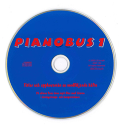 CD till Pianobus 1 i gruppen Noter & böcker / Piano/Keyboard / Pianoskolor hos musikskolan.se (JUM133)