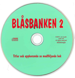 CD till Blåsbanken 2 i gruppen Noter & böcker / Blåsorkester / Blåsbanken / Blåsbanken 2 hos musikskolan.se (JUM144)