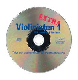 CD till Violinisten 1 Extra i gruppen Noter & böcker / Violin / Spelskolor hos musikskolan.se (JUM145)