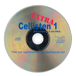 CD till Cellisten 1 Extra i gruppen Noter & böcker / Cello / Spelskolor hos musikskolan.se (JUM150)