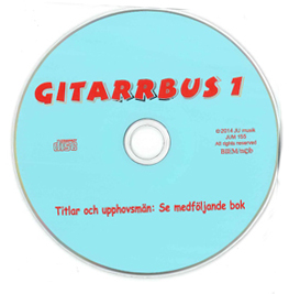 CD till Gitarrbus 1 i gruppen Noter & böcker / Gitarr/Elgitarr / Spelskolor och teori hos musikskolan.se (JUM155)