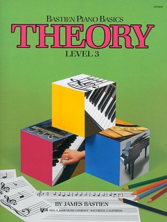 Bastien Piano Basics Theory 3 (engelsk) i gruppen Noter & böcker / Piano/Keyboard / Pianoskolor hos musikskolan.se (KJ10138)