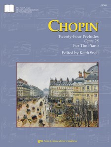 Chopin Twenty-Four Preludes - Opus 28 i gruppen Noter & böcker / Piano/Keyboard / Klassiska noter hos musikskolan.se (KJGP443)