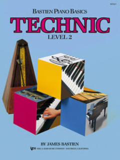 Bastien Piano Basics Technic Level 2 (engelsk) i gruppen Noter & böcker / Piano/Keyboard / Pianoskolor hos musikskolan.se (KJSWP217)
