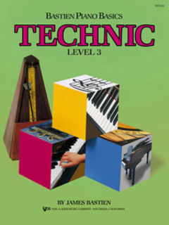 Bastien Piano Basics Technic Level 3 (engelsk) i gruppen Noter & böcker / Piano/Keyboard / Pianoskolor hos musikskolan.se (KJSWP218)