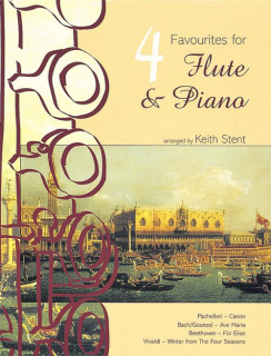 4 Favourites for Flute & Piano /Fl+pi i gruppen Noter & böcker / Flöjt / Flöjt med pianoackompanjemang hos musikskolan.se (KMP3611430)
