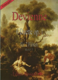 Devienne: 6 Duette op.1 vol.1 i gruppen Noter & böcker / Flöjt / Duetter - 2 flöjter / 2 flöjter+piano hos musikskolan.se (KO-20020)
