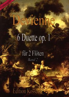 Devienne: 6 Duette op.1 vol.2 i gruppen Noter & böcker / Flöjt / Duetter - 2 flöjter / 2 flöjter+piano hos musikskolan.se (KO-20021)