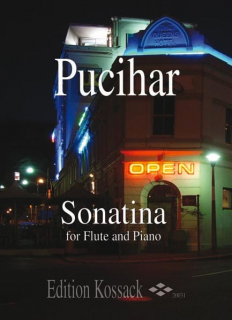 Pucihar: Sonatina (inkl Aria) för flöjt och piano i gruppen Noter & böcker / Flöjt / Flöjt med pianoackompanjemang hos musikskolan.se (KO-20031)