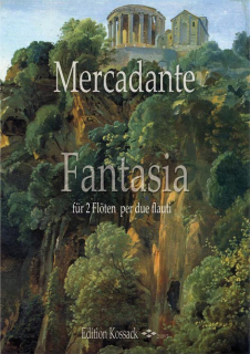 Mercadante: Fantasia 2 flöjter i gruppen Noter & böcker / Flöjt / Duetter - 2 flöjter / 2 flöjter+piano hos musikskolan.se (KO-20095)