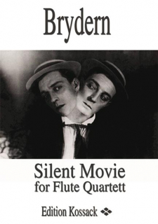 Brydern: Silent Movie för flöjtkvartett i gruppen Noter & böcker / Flöjt / Kvartetter: 4 flöjter hos musikskolan.se (KO-95119)