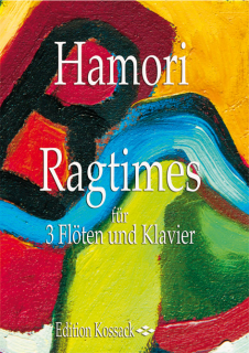 Hamori: Ragtimes för flöjttrio och piano i gruppen Noter & böcker / Flöjt / Trios: tre flöjter hos musikskolan.se (KO-95140)
