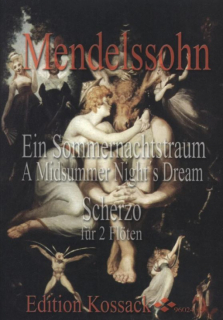Mendelssohn: Scherzo ur En Midsommarnattsdröm /2 Fl i gruppen Noter & böcker / Flöjt / Duetter - 2 flöjter / 2 flöjter+piano hos musikskolan.se (KO-96024)