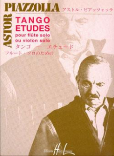 Piazzolla: 6 Tango Etudes soloflöjt/soloviolin i gruppen Noter & böcker / Flöjt / Soloflöjt hos musikskolan.se (LEM24897)