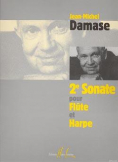 Damase: Sonate 2  för flöjt och harpa i gruppen Noter & böcker / Flöjt / Flöjt med gitarr eller harpa hos musikskolan.se (LEM26912)