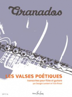 Granados: Les Valses poétiques (flute and guitar) i gruppen Noter & böcker / Flöjt / Flöjt med gitarr eller harpa hos musikskolan.se (LEM28717)