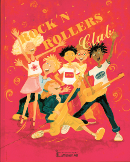Rock´n Rollers Club ackompanjemangsbok i gruppen Noter & böcker / Sång och kör / Sångböcker för barn hos musikskolan.se (LUTF287)