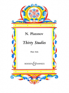 Platonov: 30 Studies /Fl i gruppen Noter & böcker / Flöjt / Spelskolor, etyder och övningar hos musikskolan.se (M060020247)