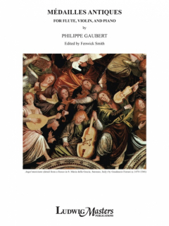 Gaubert: Medailles Antiques /Fl  Vl  Pi i gruppen Noter & böcker / Flöjt / Flöjt med stråkinstrument hos musikskolan.se (M3944)