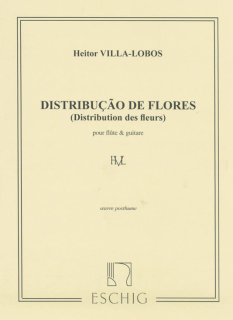 Villa-Lobos: Distribução de Flores (Distribution De Fleurs) för flöjt och gitarr i gruppen Noter & böcker / Flöjt / Flöjt med gitarr eller harpa hos musikskolan.se (ME7178)