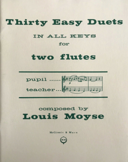 Moyse: Thirty easy duets in all keys i gruppen Noter & böcker / Flöjt / Duetter - 2 flöjter / 2 flöjter+piano hos musikskolan.se (MGM5740)