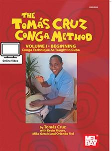 Tomas Cruz Conga Method - Volume 1 i gruppen Noter & böcker / Trummor/Slagverk / Spelskolor hos musikskolan.se (MLB20299M)