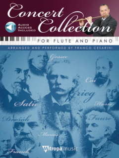 Concert Collection Fl+pi+CD i gruppen Noter & böcker / Flöjt / Playalong för flöjt hos musikskolan.se (MM150507)