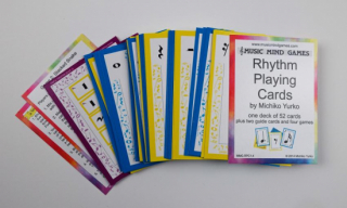 Music Mind Games Rhythm Playing Cards i gruppen Inspiration & undervisning / Music Mind Games hos musikskolan.se (MMG-RPC1)