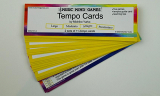 Music Mind Games Tempo cards i gruppen Inspiration & undervisning / Music Mind Games hos musikskolan.se (MMG-TC1)