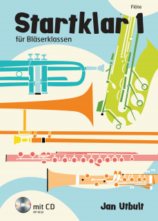 Startklar 1 Flöte (deutsche Ausgabe) i gruppen Noter & böcker / Startklar 1 deutsche Ausgabe hos musikskolan.se (MP9138)
