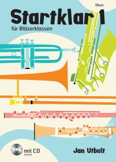 Startklar 1 Oboe (deutsche Ausgabe) i gruppen Noter & böcker / Startklar 1 deutsche Ausgabe hos musikskolan.se (MP9139)
